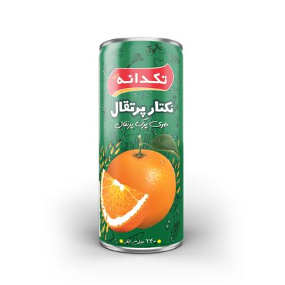 تصویر آبمیوه پرتقال 240cc