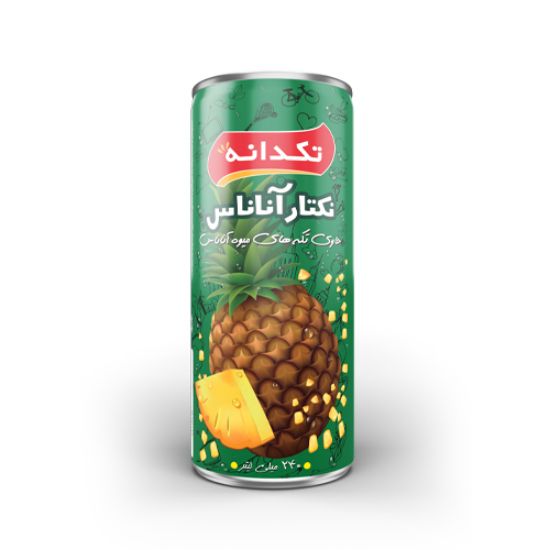 تصویر آبمیوه آناناس 240cc