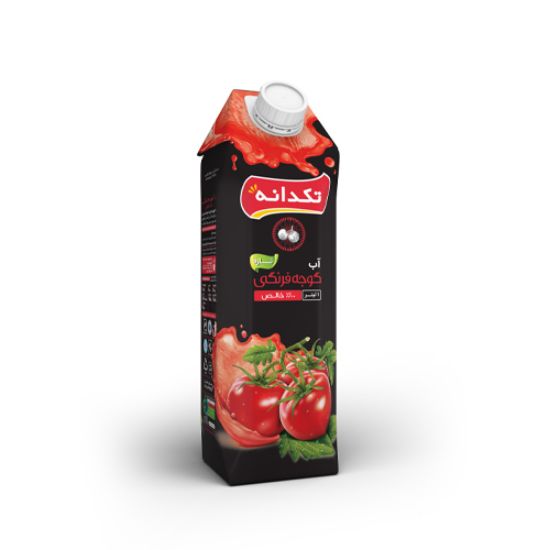 تصویر آبمیوه گوجه فرنگی 1lit
